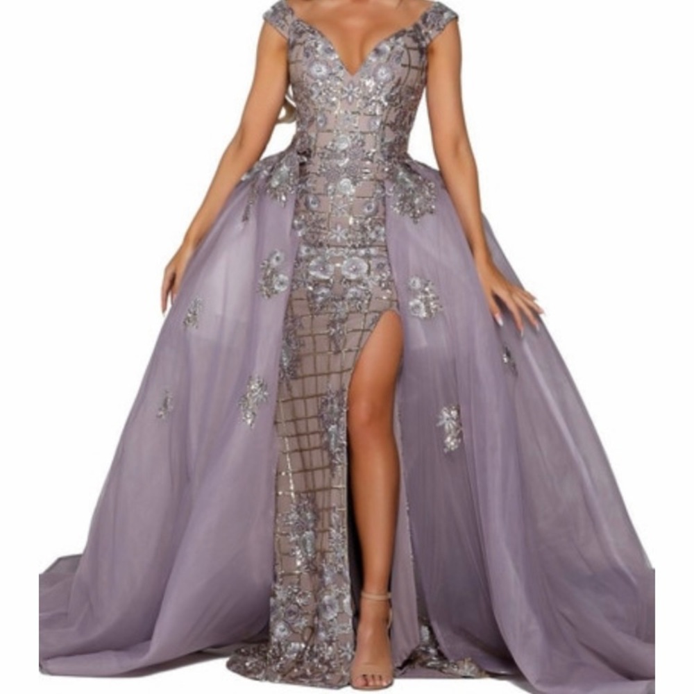 A wedding dress